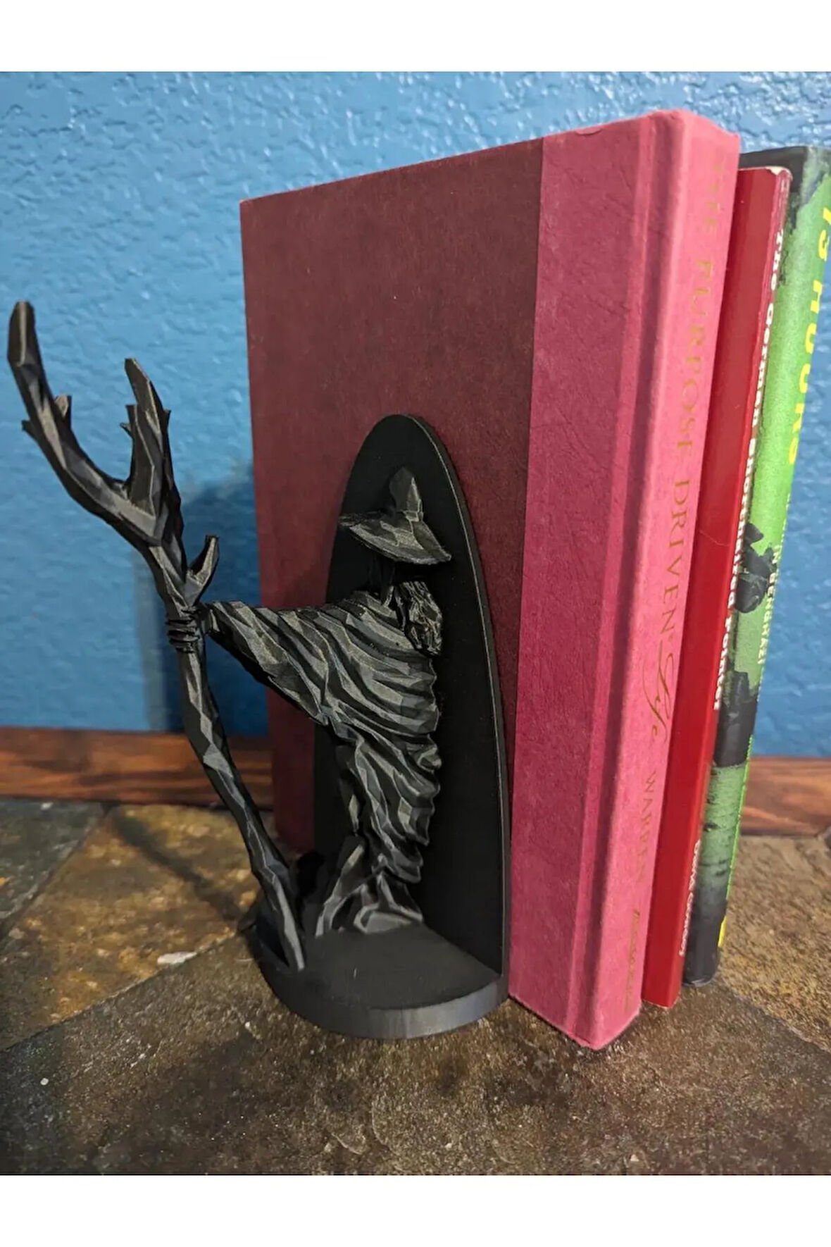 Just3dprintings Wizard Kitap Tutucu