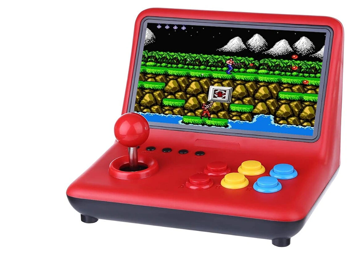 RETRO ARCADE Büyük ekran 9-Inch Joystick oyun konsolu klasik Retro Arcade 20.000 Adet Oyun