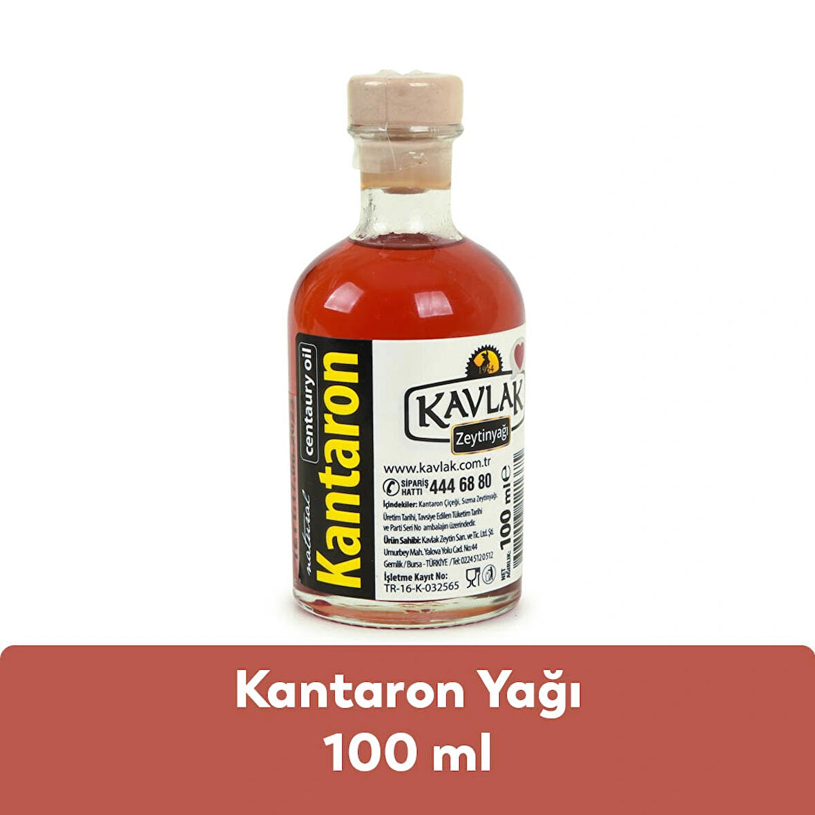 Kavlak Kantaron Yağı 100 ML