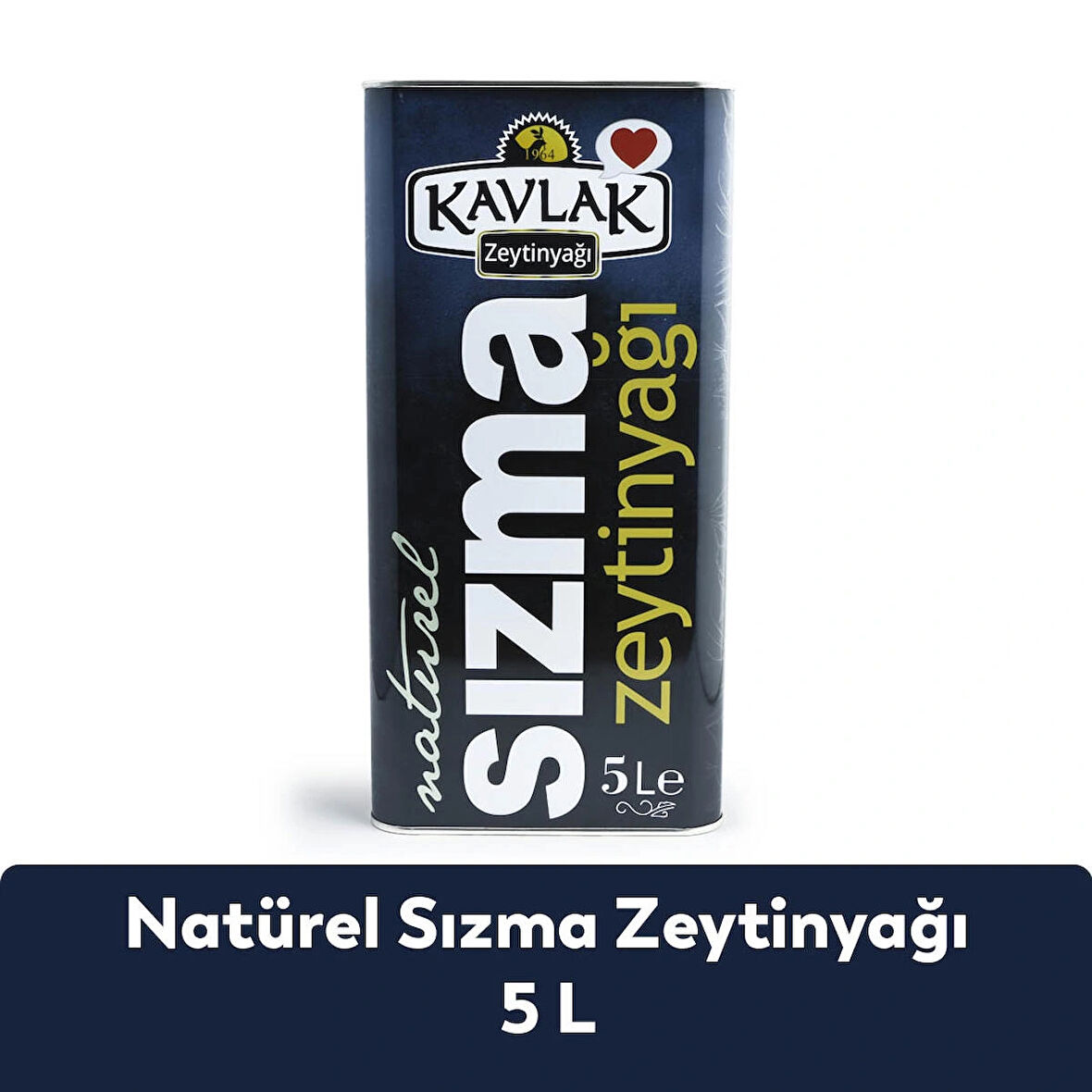 Kavlak Naturel Sızma Zeytinyağı 5 LT