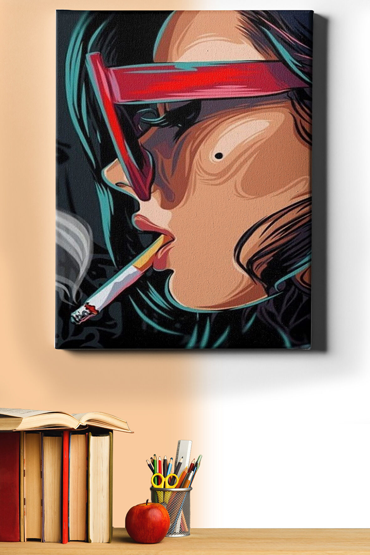 Sayılarla Boyama Seti Kasnaklı Profil 40 X 50 Cm