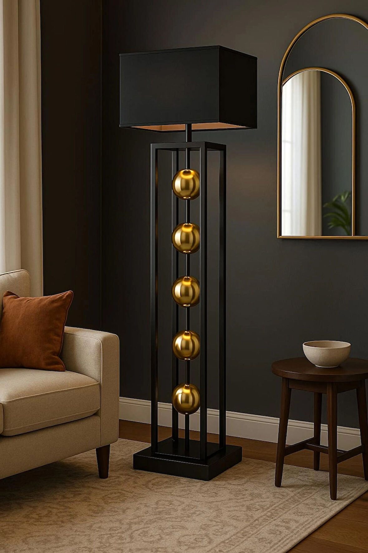 LAMBADER LUNA SİYAH GOLD