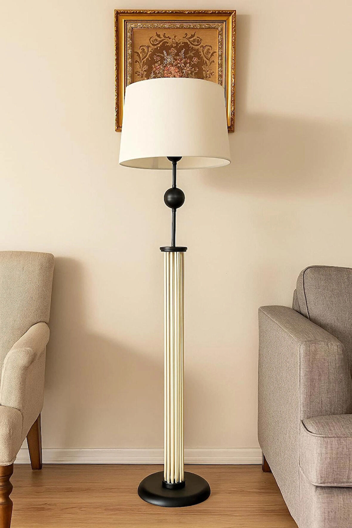 LAMBADER LYRA KREMSİYAH