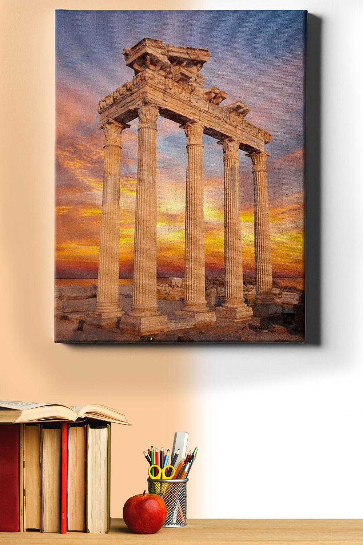 Sayılarla Boyama Seti Kasnaklı Bir Zamanlar 50x65 Cm