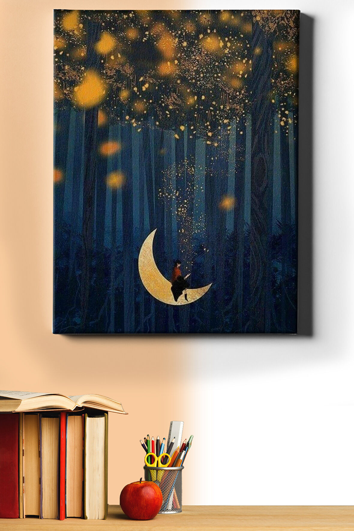 Sayılarla Boyama Seti Kasnaklı Ormandaki Sihir 40 X 50 Cm
