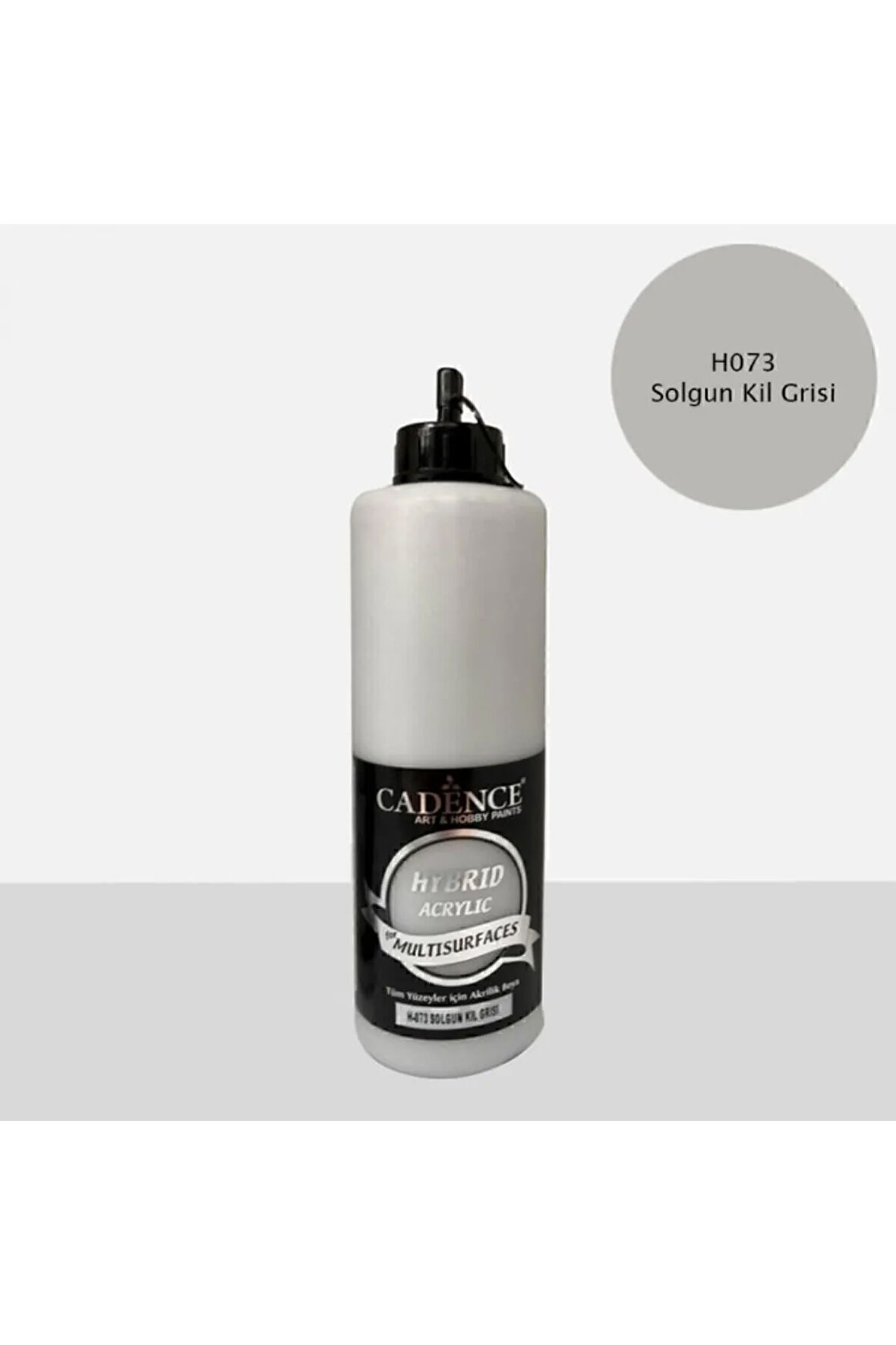 Hybrid Akrilik Multisurface H-073 Solgun Kil Grisi 500ml