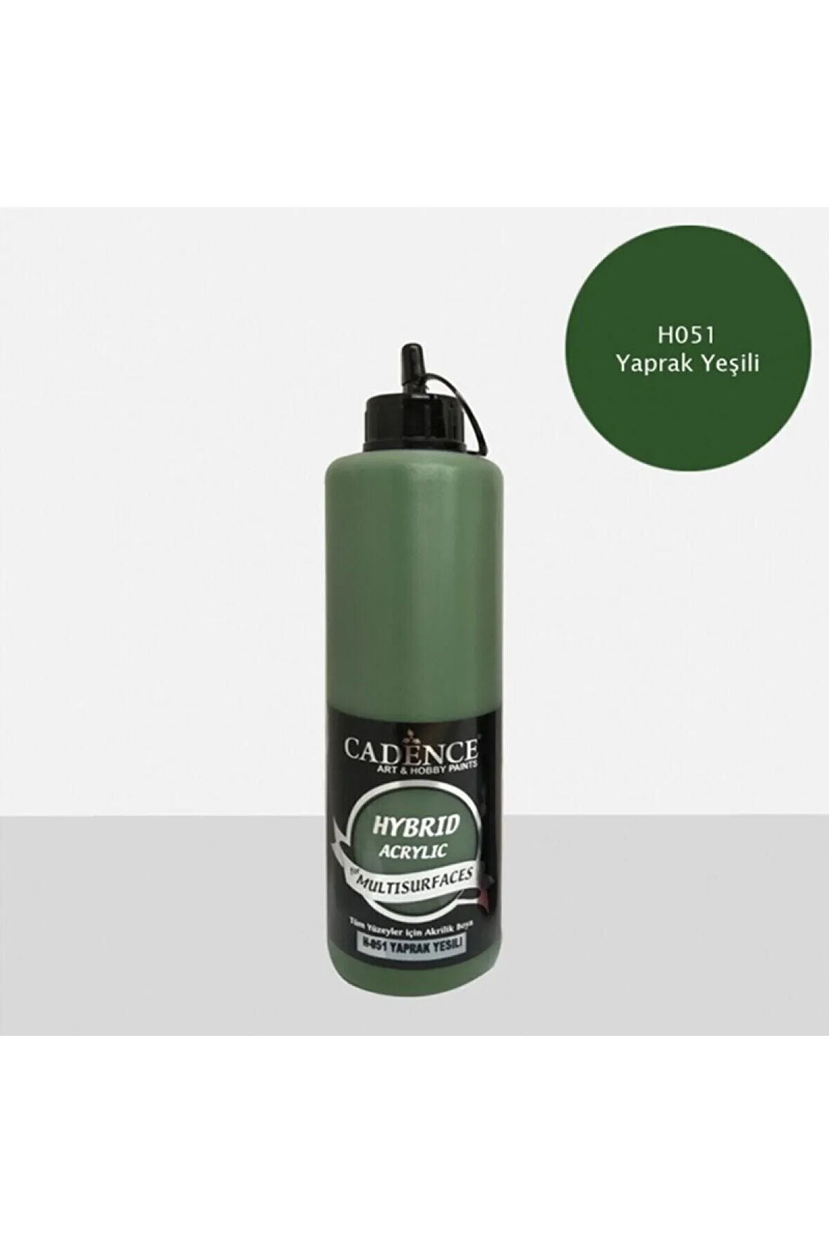 Hibrit Multisurface Akrilik Boya 500 Ml H051 Yaprak Yeşili