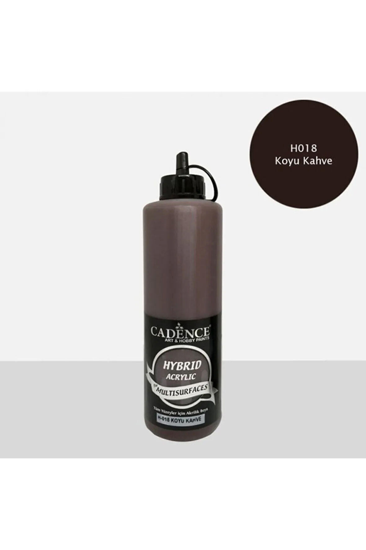 Hybrıd Akrilk Multısurfaces H-018 Koyu Kahve 500ml.