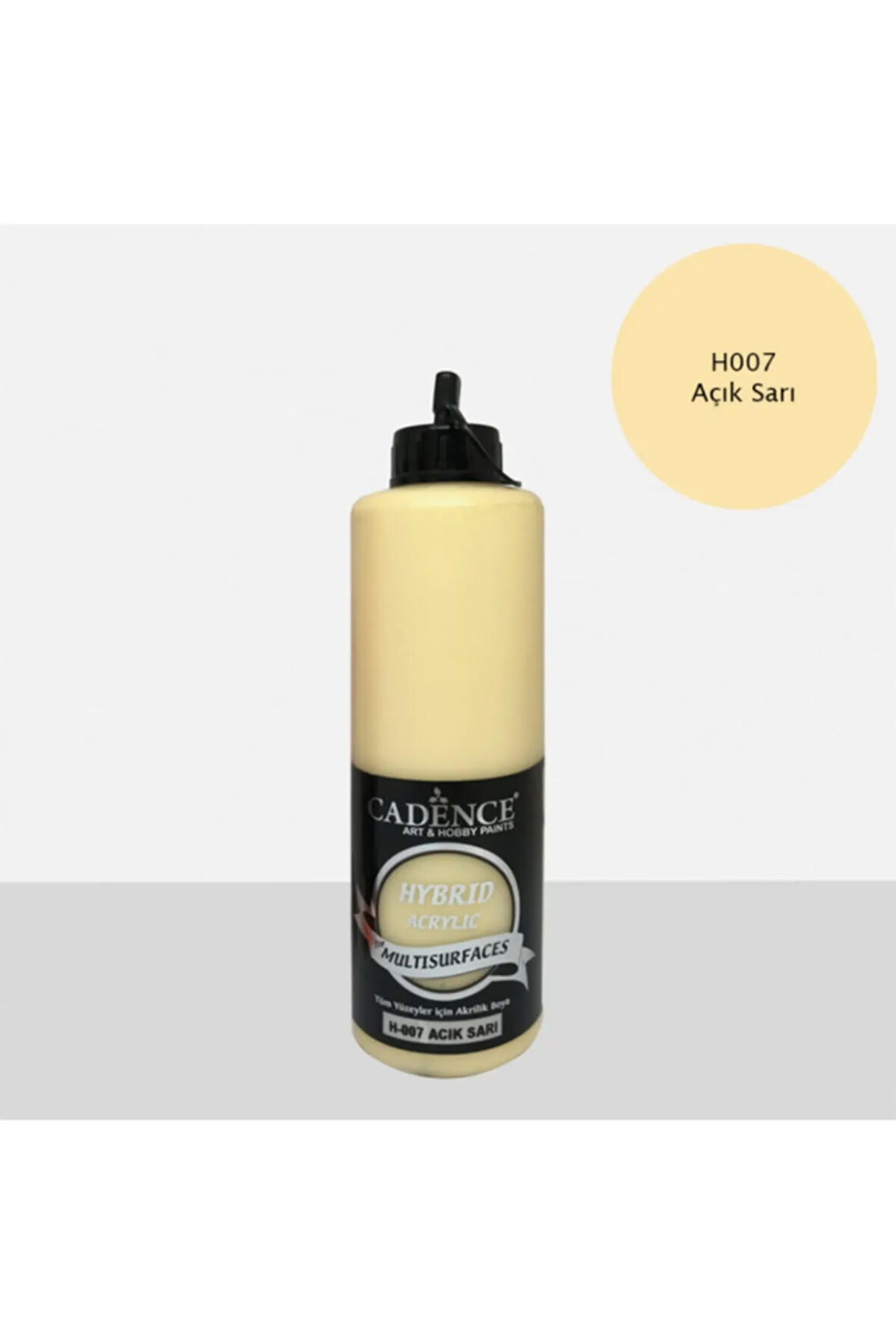 Hybrid Akrilik Multisurface H-007 Açık Sarı 500ml