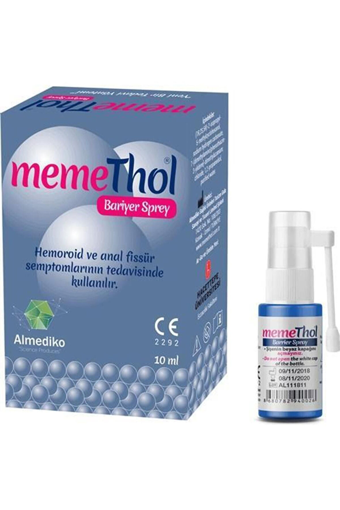 Almediko Memethol Bariyer Sprey 10 ml