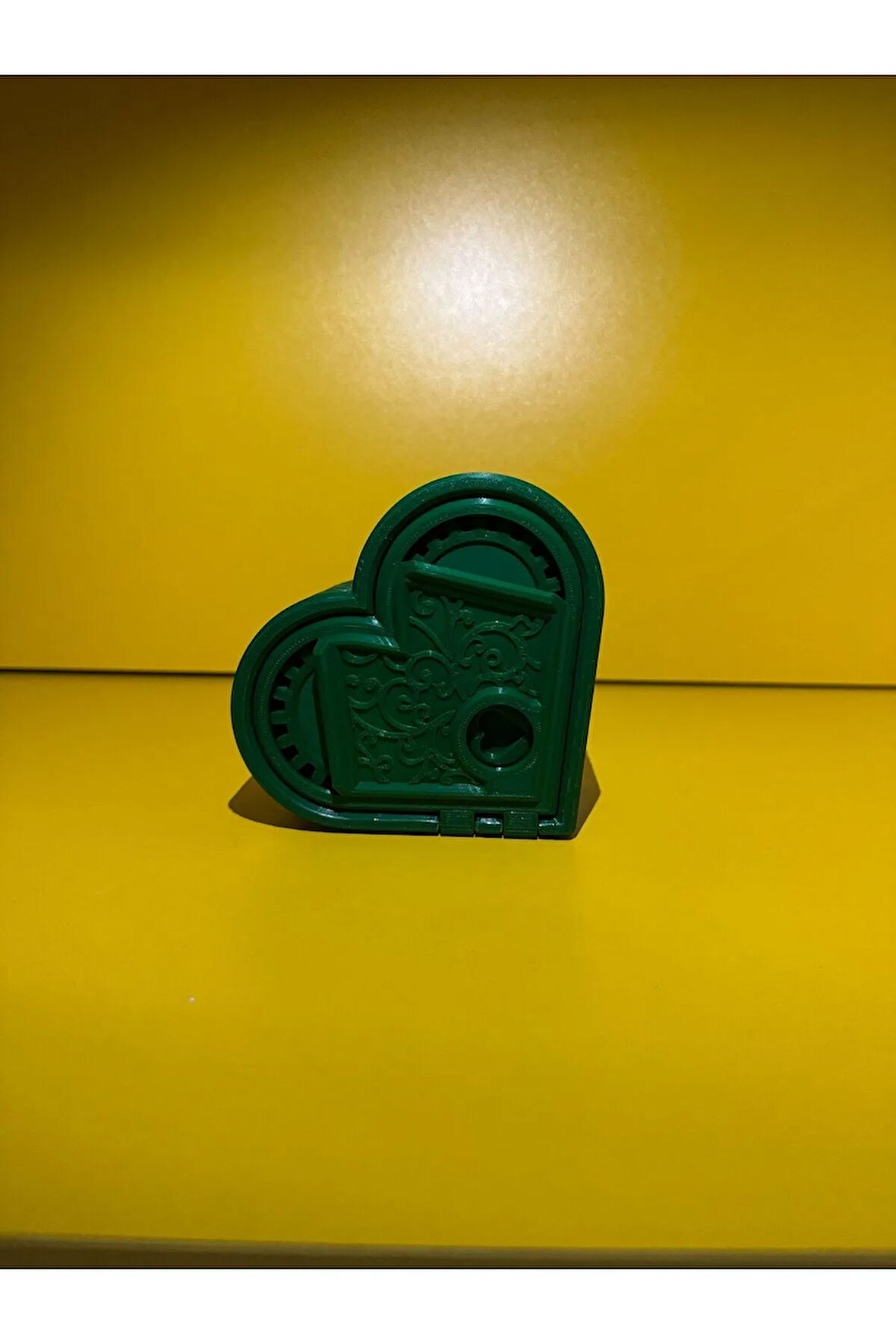 Anahtarlı Kalpli Hediye Kutusu