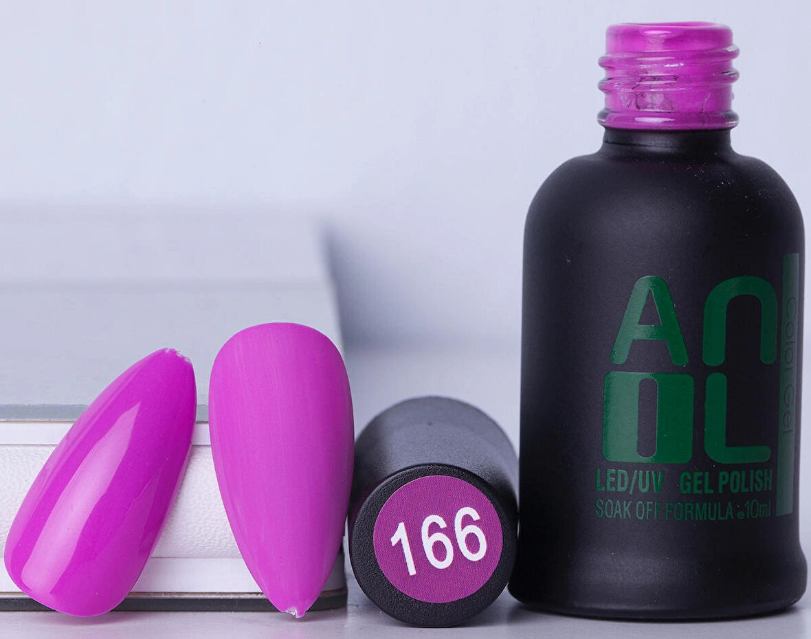 Anıl Gel Polısh Kalıcı Oje Mor Renk No: 166