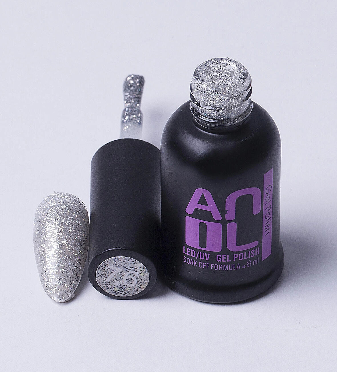 Kalıcı Oje Simli Renk 10ml No:76