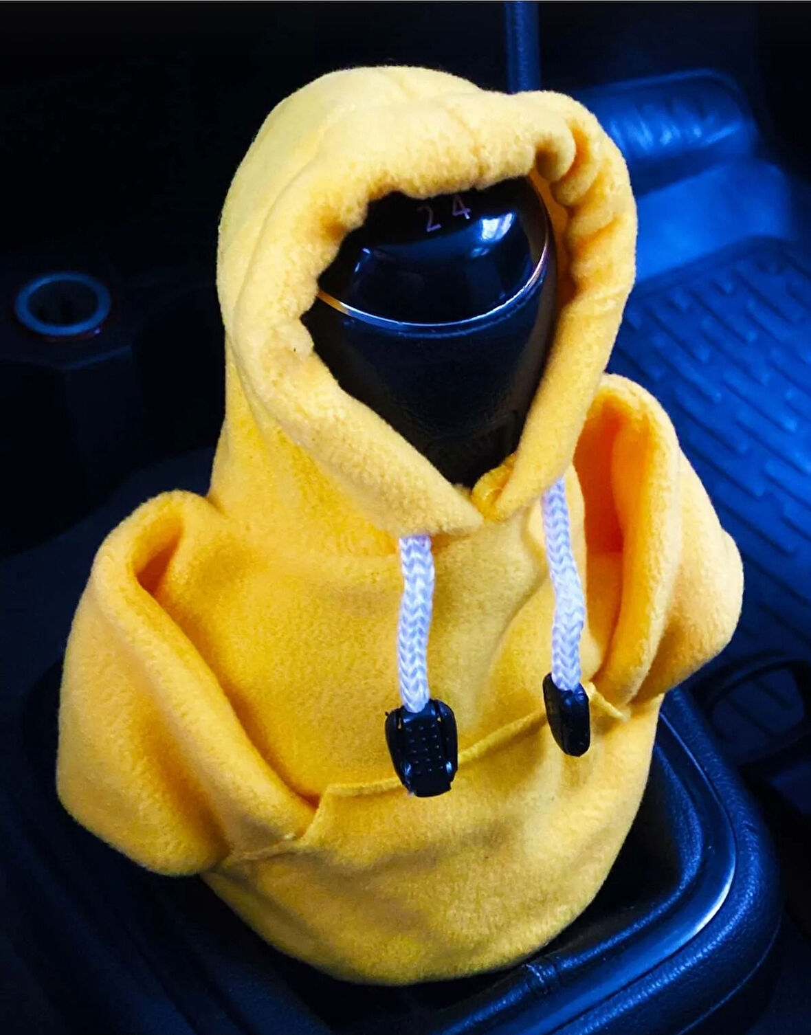 Vites Kılıfı Uyumlu Kapşonlu Sweatshirt Vitese Geçmeli Vites Topuzu Kılıfı