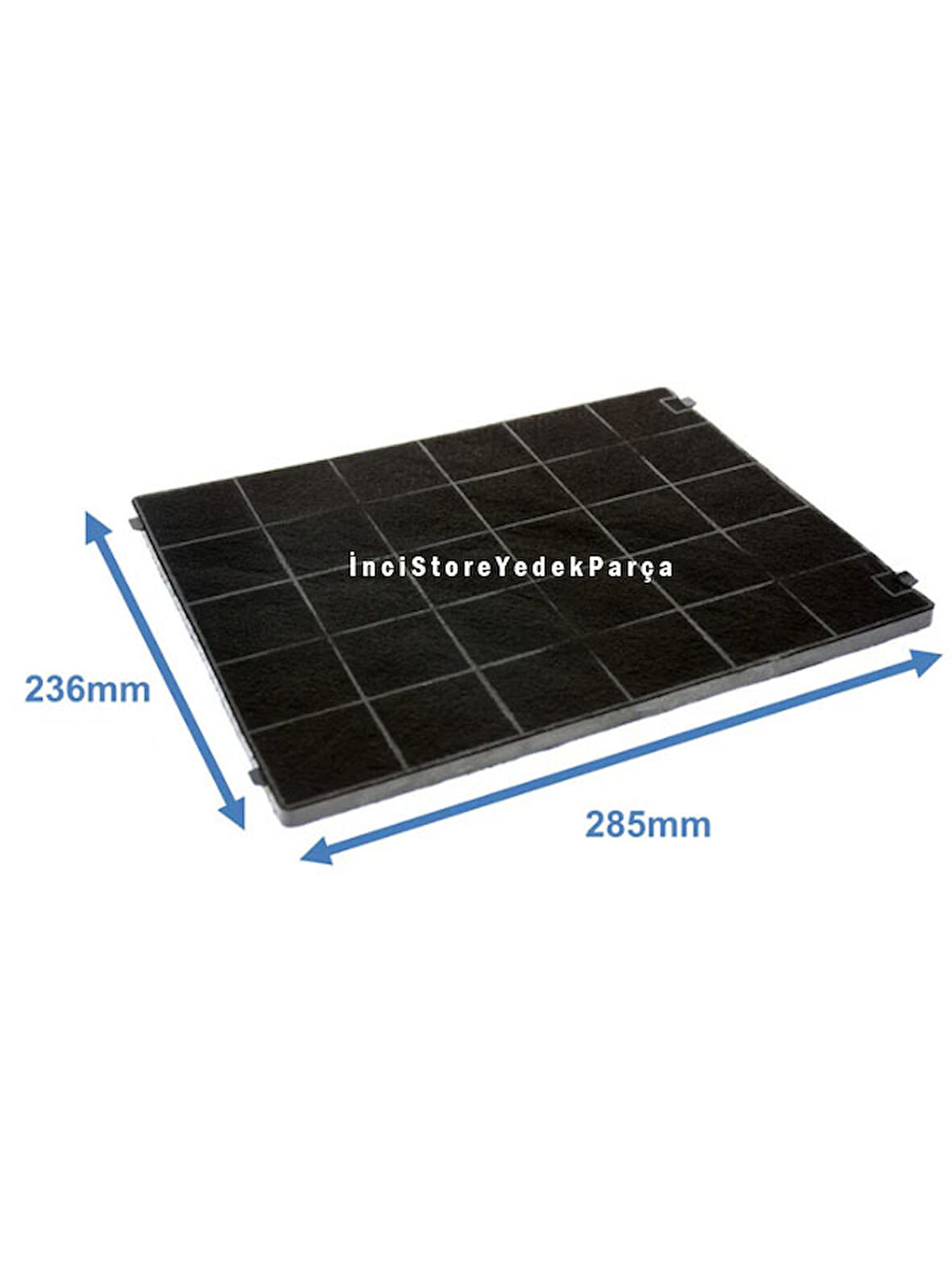 Arçelik P 23 YI 60 cm Duvar Tipi İnox Davlumbaz İçin Karbon Filtre