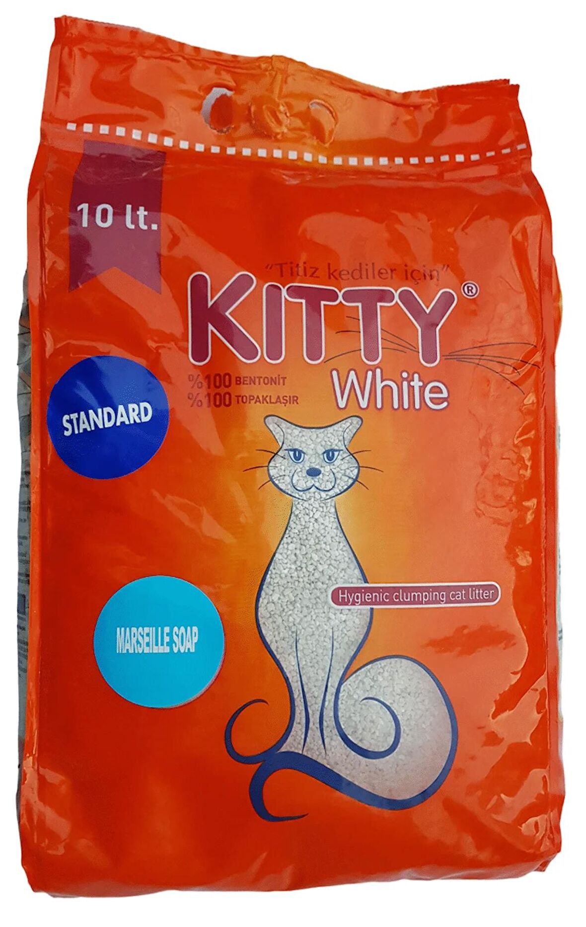 KEDİ KUMU 10 LT. kıtty beyaz