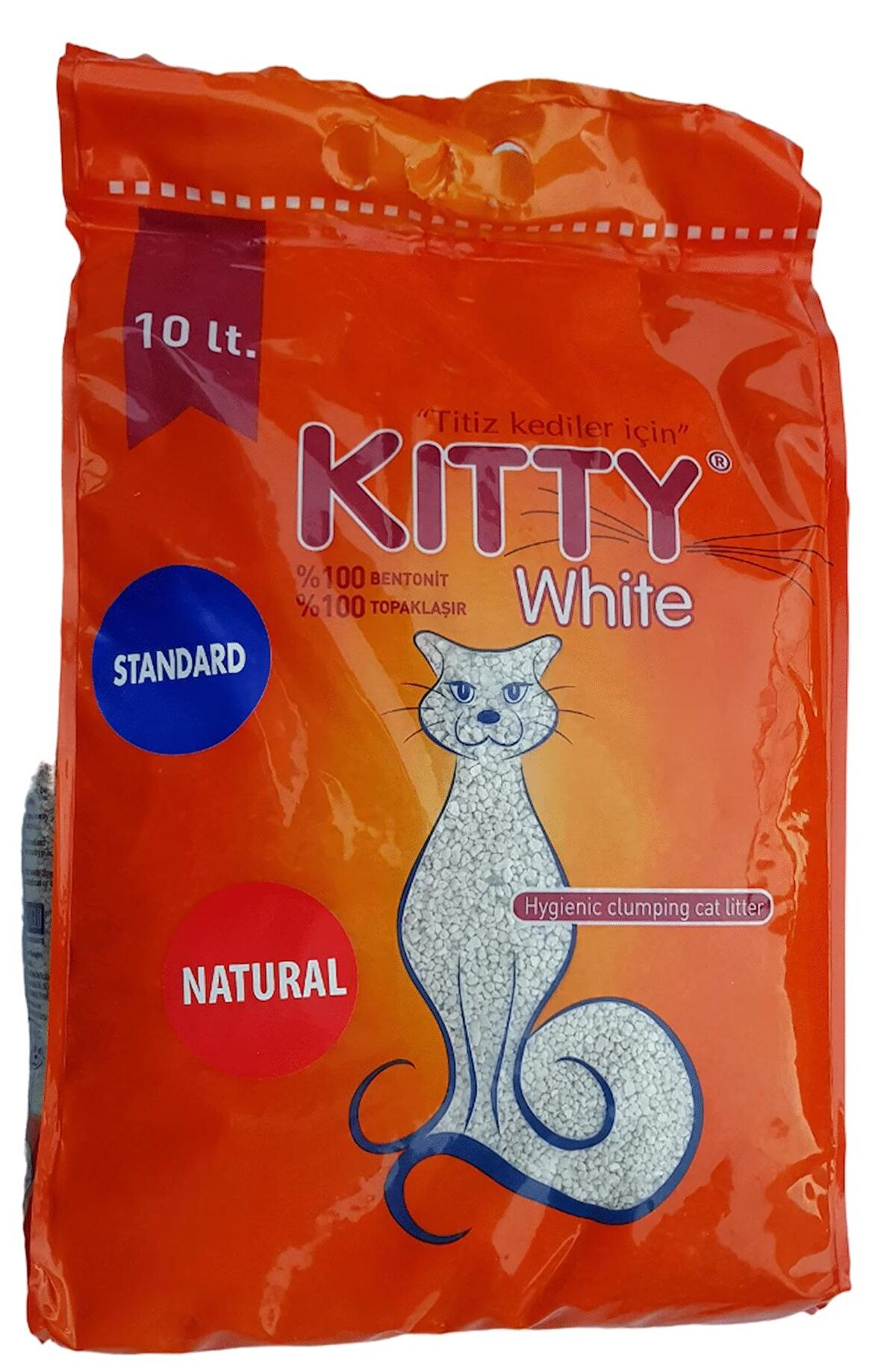 KEDİ KUMU 10 LT. kıtty beyaz