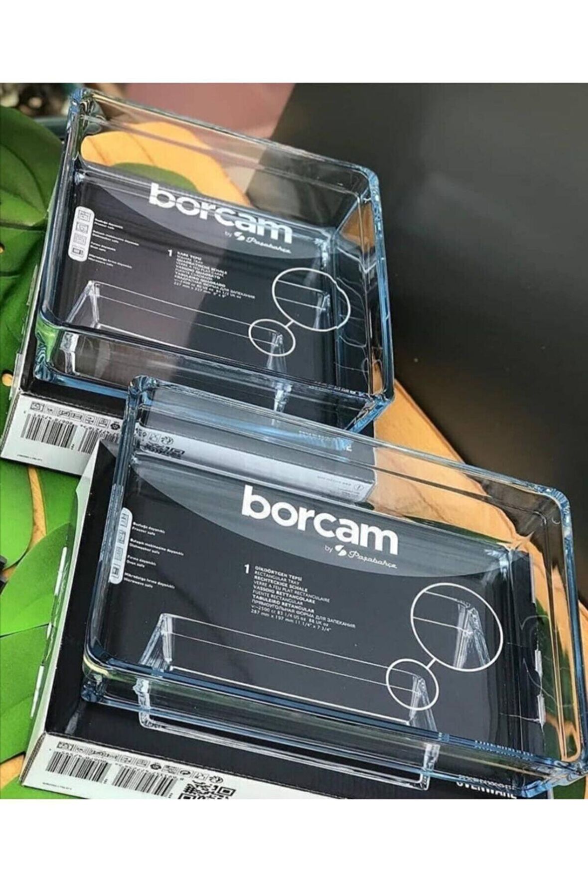 Paşabahçe premium borcam seti - 2 li borcam takımı özel seri