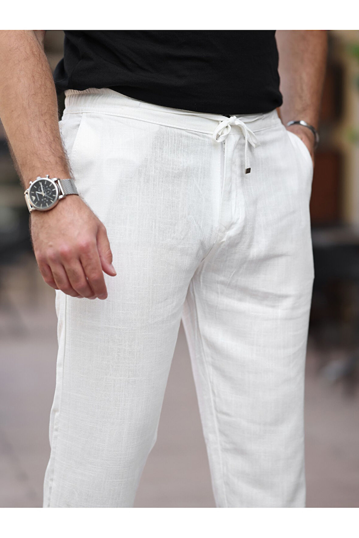 Keten Jogger Pantolon