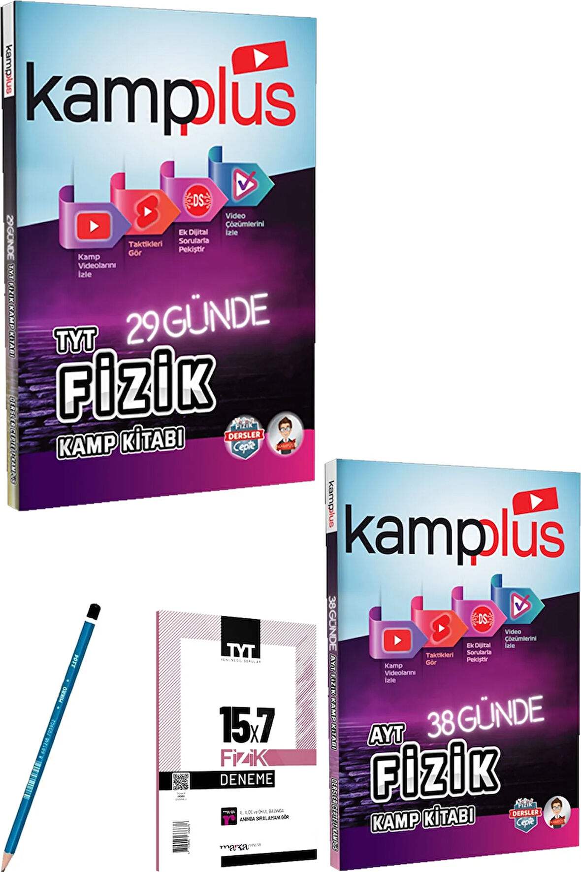 Tonguç Kampplus 29 Günde Tyt Fizik Kampı - Tonguç Kampplus 38 Günde Ayt Fizik Kampı