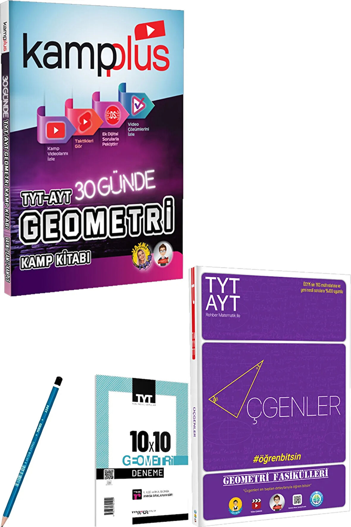 Tonguç Kampplus 30 Günde Tyt-ayt Geometri Kampı - Tonguç Ayt Geometri Fasikülleri-üçgenler