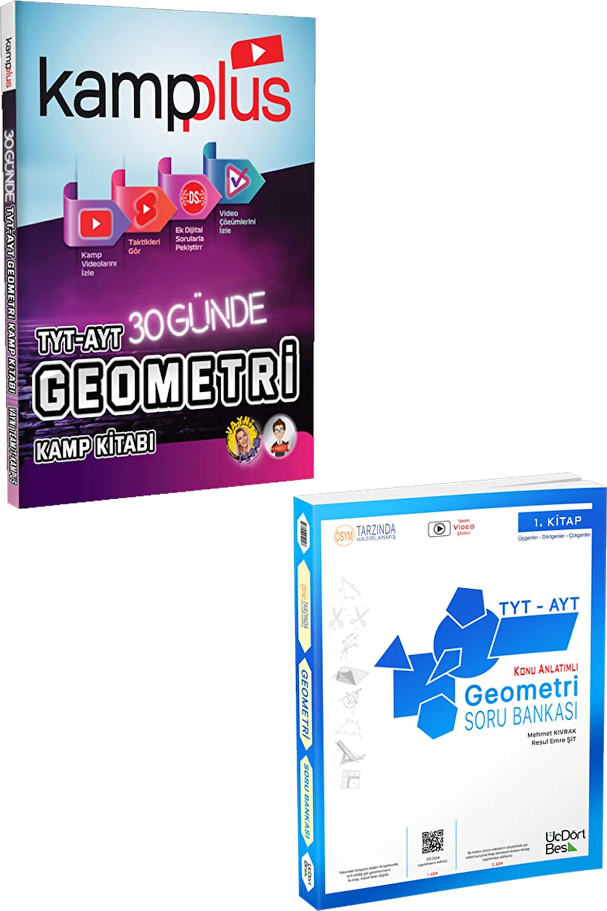 Tonguç Kampplus 30 Günde Tyt-ayt Geometri Kampı - Üç Dört Beş Yayınları Tyt-ayt Geometri Soru