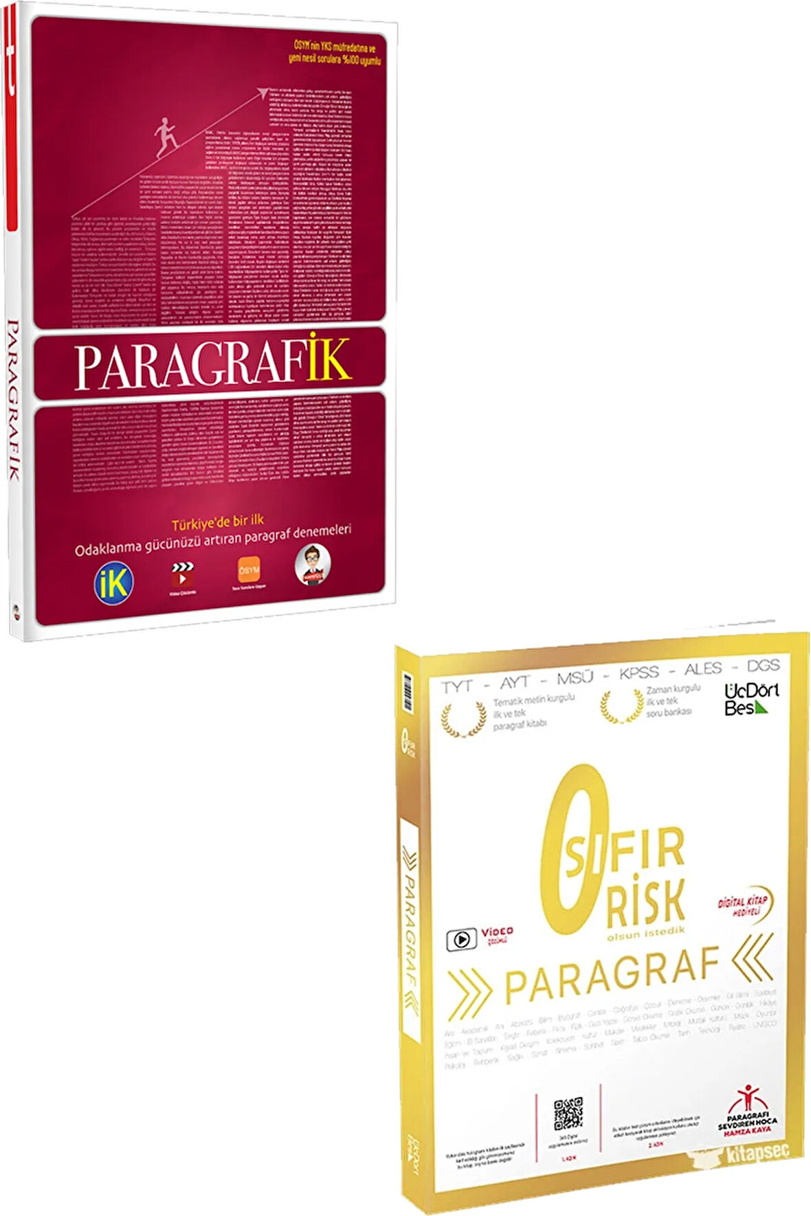 Tonguç Paragrafik Soru Bankası - Üç Dört Beş Yayınları 0 Sıfır Risk Paragraf