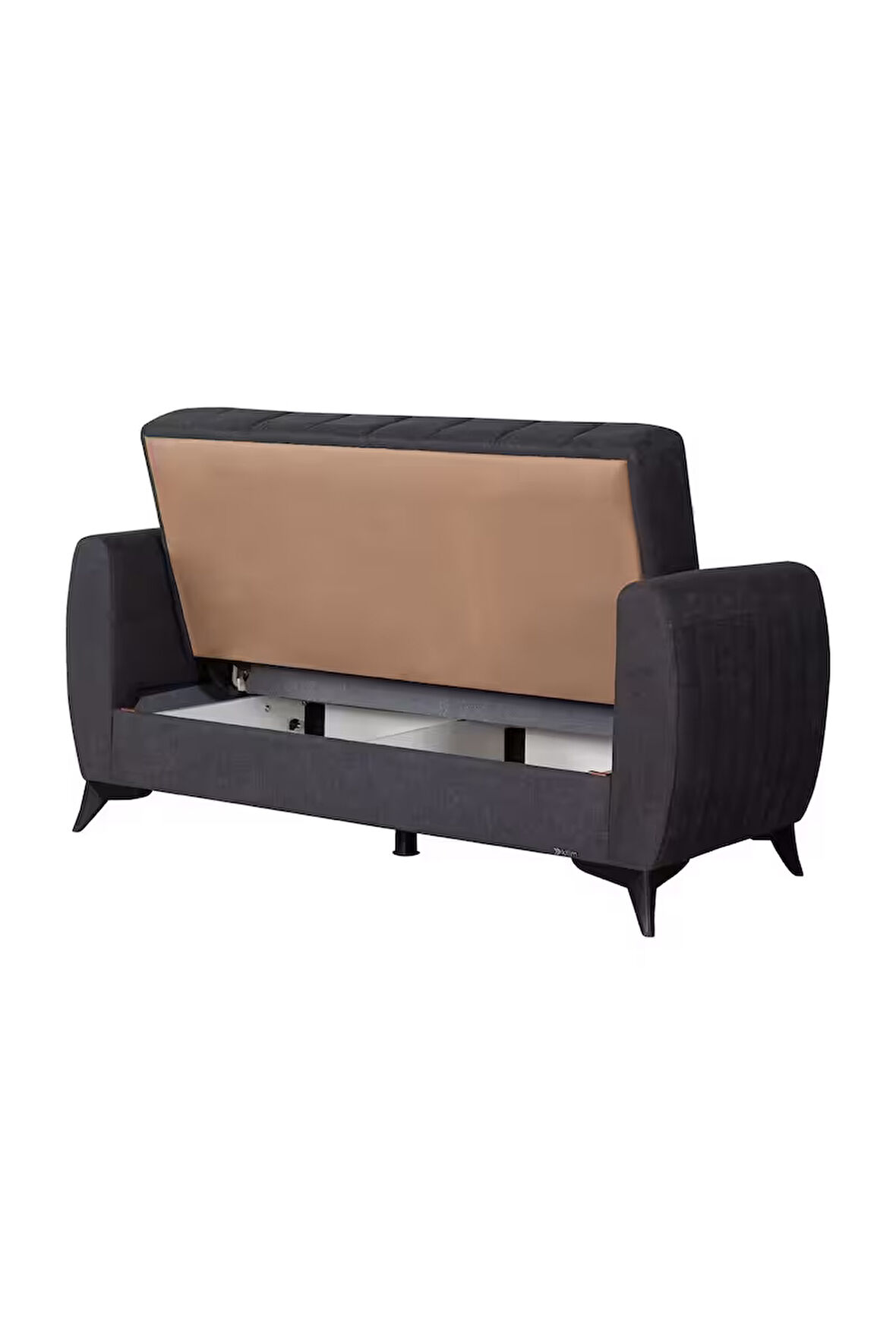 Linda Iki Kişilik Kanepe Yüksek Ayaklı Antrasit