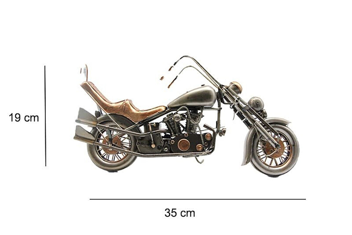 Dekoratif Metal Motorsiklet