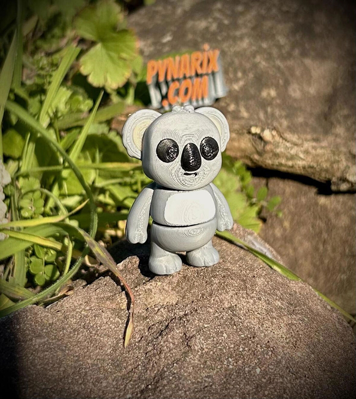 Oyuncak Koala- Eucalyptus Ormanlarının Tıknaz Sakini🐨🌿 3d Hareketli Organik Model- Orta Boy
