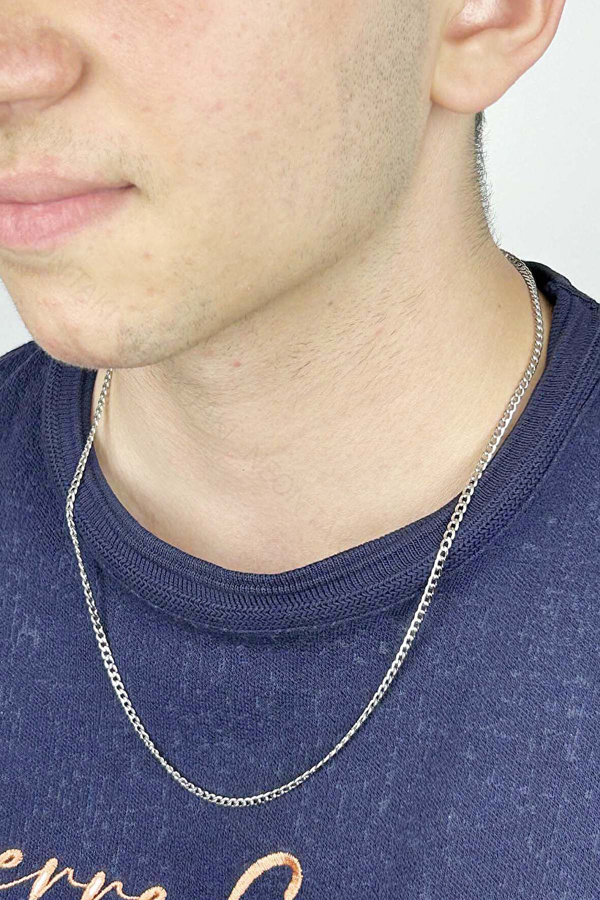 Erkek Kolye Paslanmaz Çelik Kolye 366