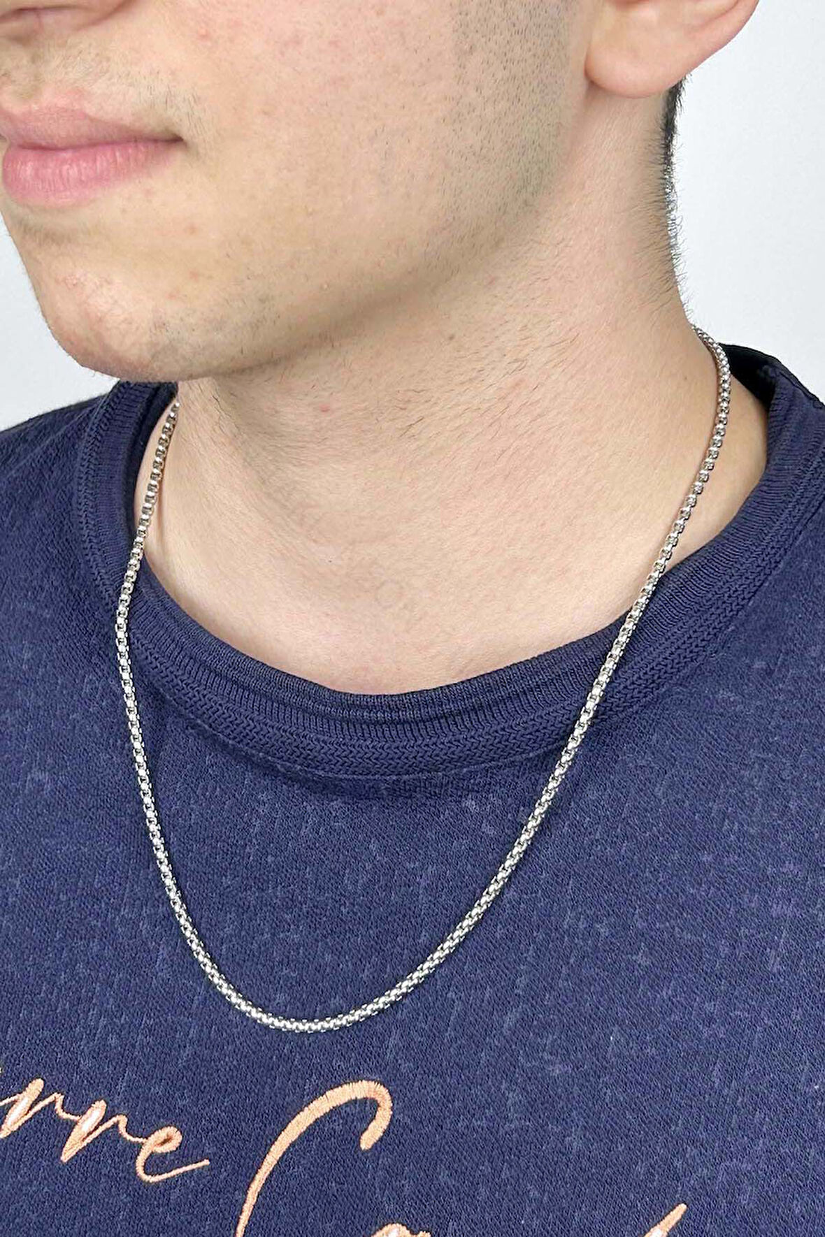 Erkek Kolye Paslanmaz Çelik Kolye 367