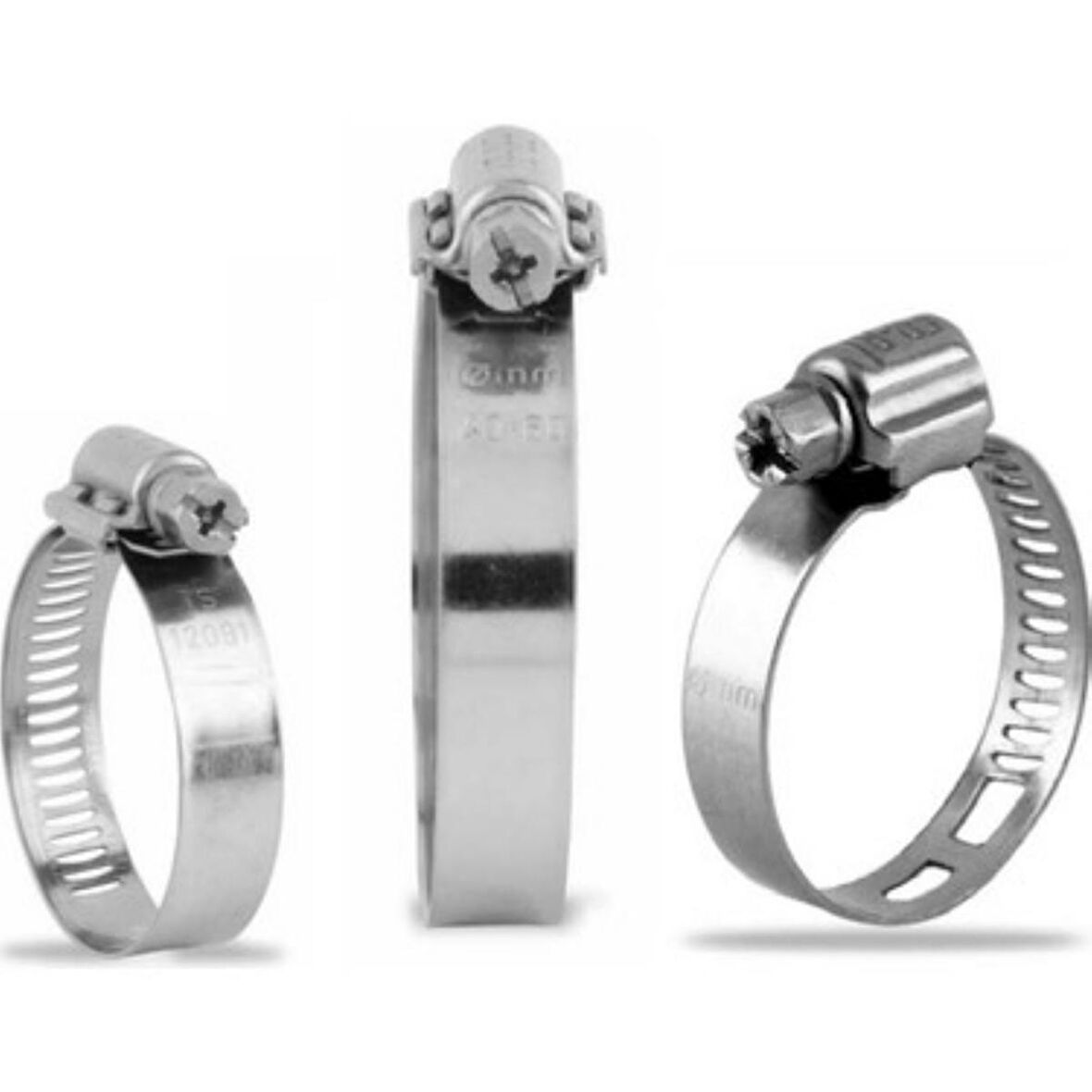 Erbi Metal Hortum Kelepçesi Ayarlı Kelepçe 92-110 (25 Adet)
