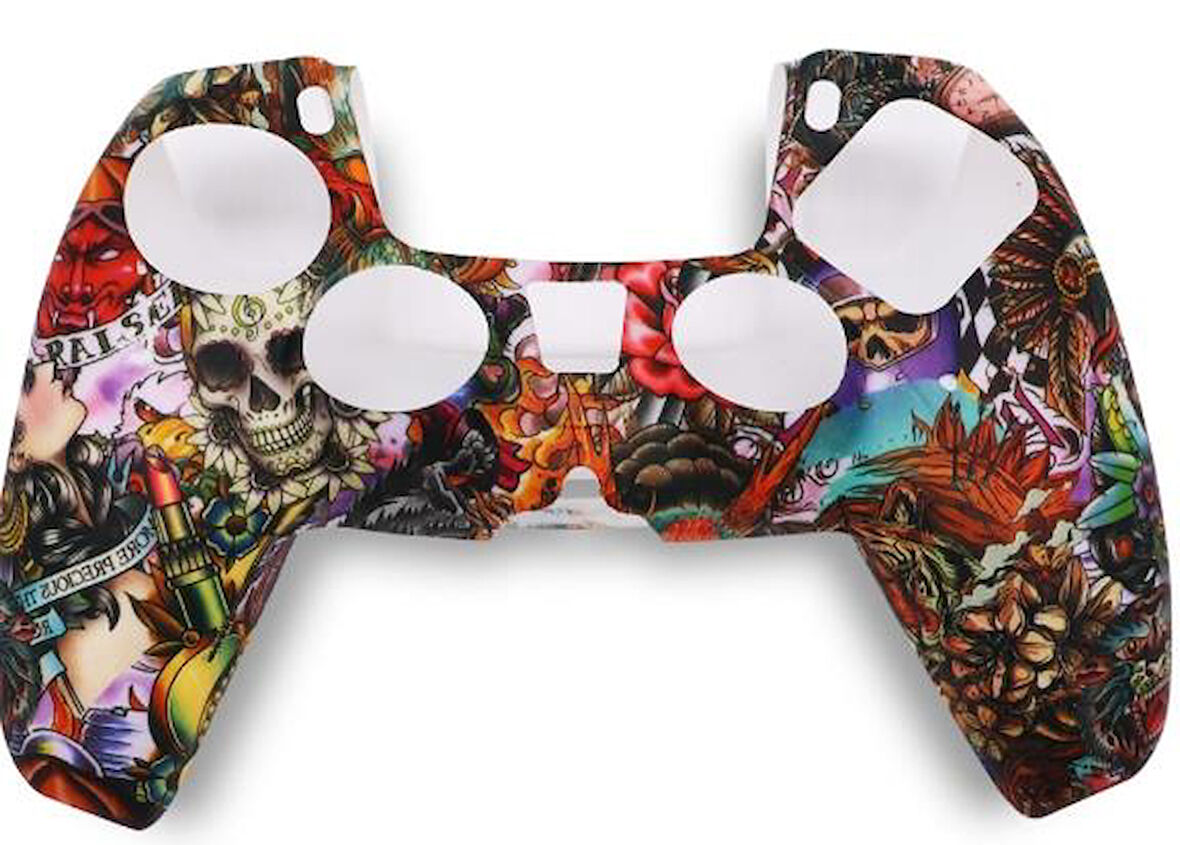 Gotik Desen Playstation 5 Ps5 Kol Kılıfı - Dualshock 5 Kılıf