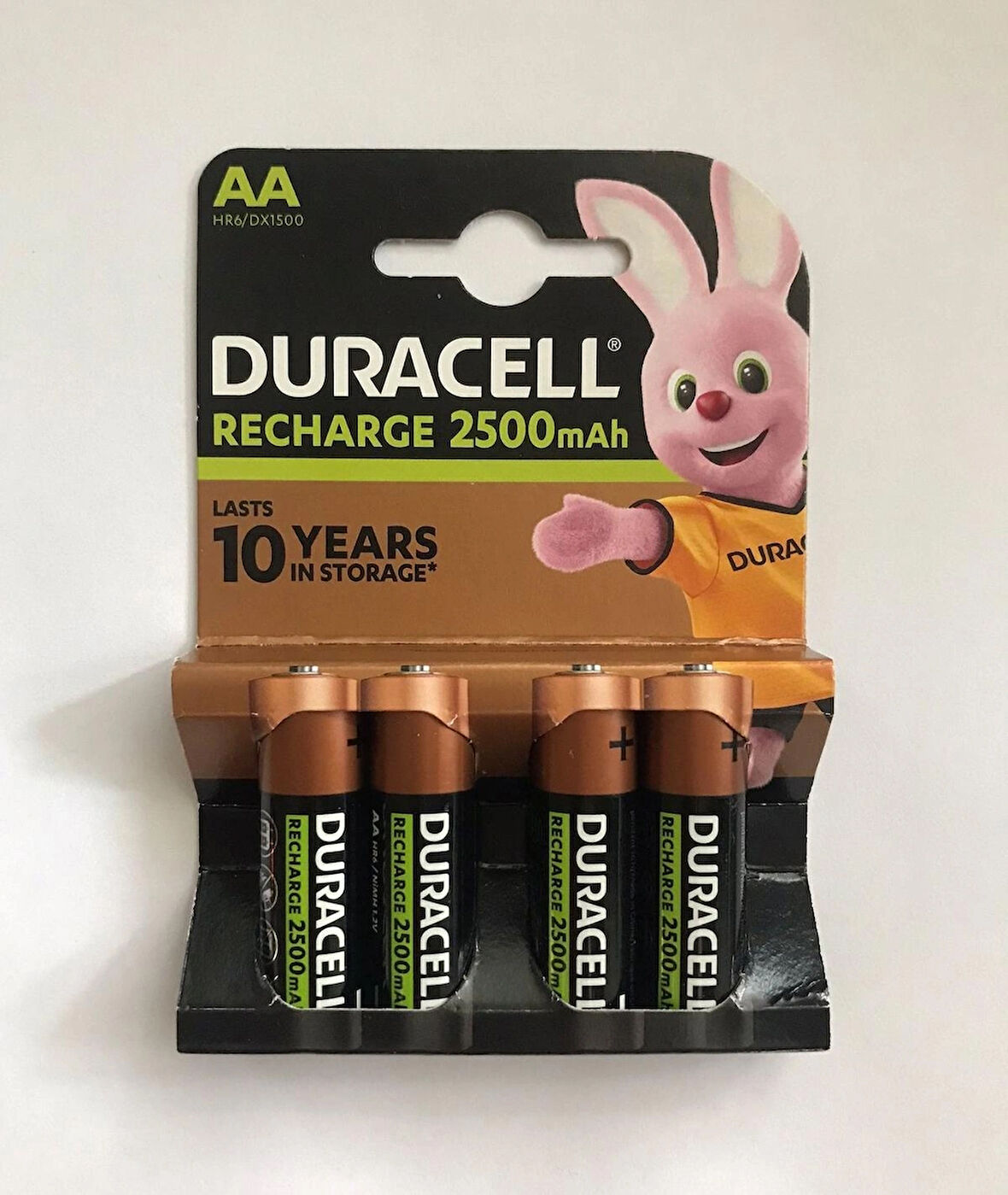 Duracell Recharge 2500 mAh Şarjlı Kalem 4'lü Pil 