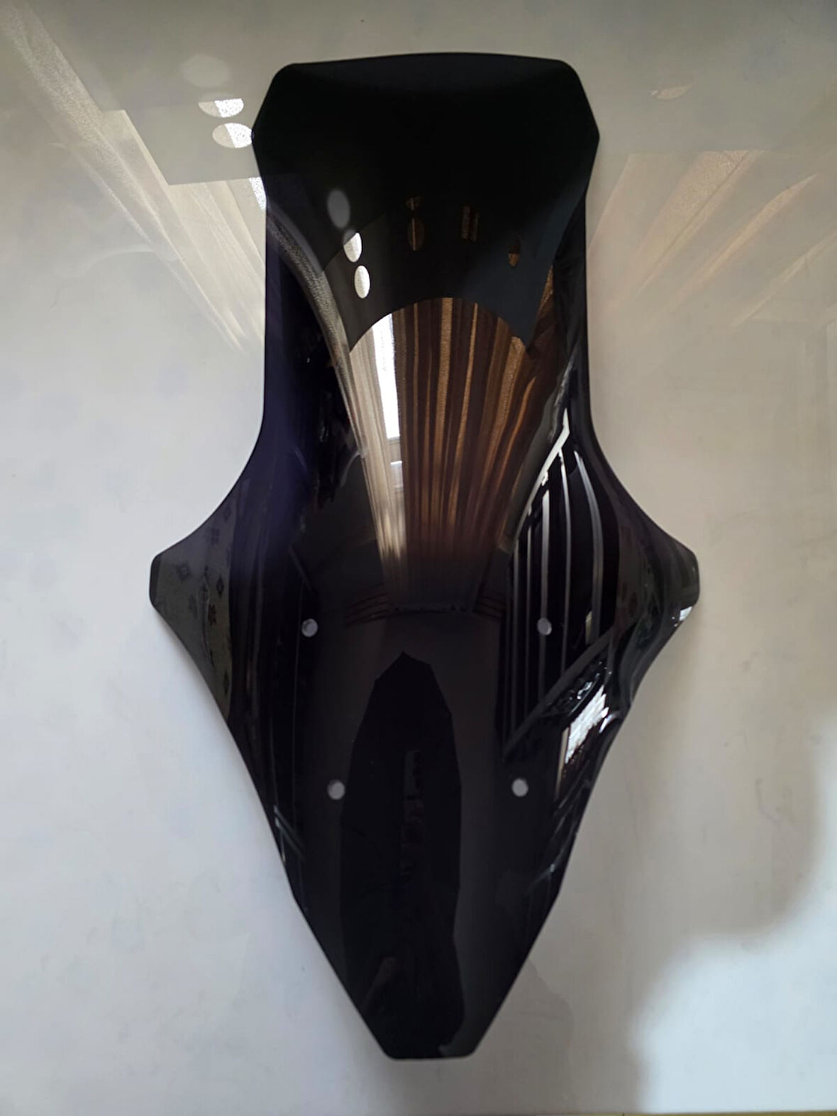 MOTOCAM Küba Newcity 125 Siperlik Ön Cam 2023-2025 Model 78cm Şeffaf Renkli 4mm UZUN CAM