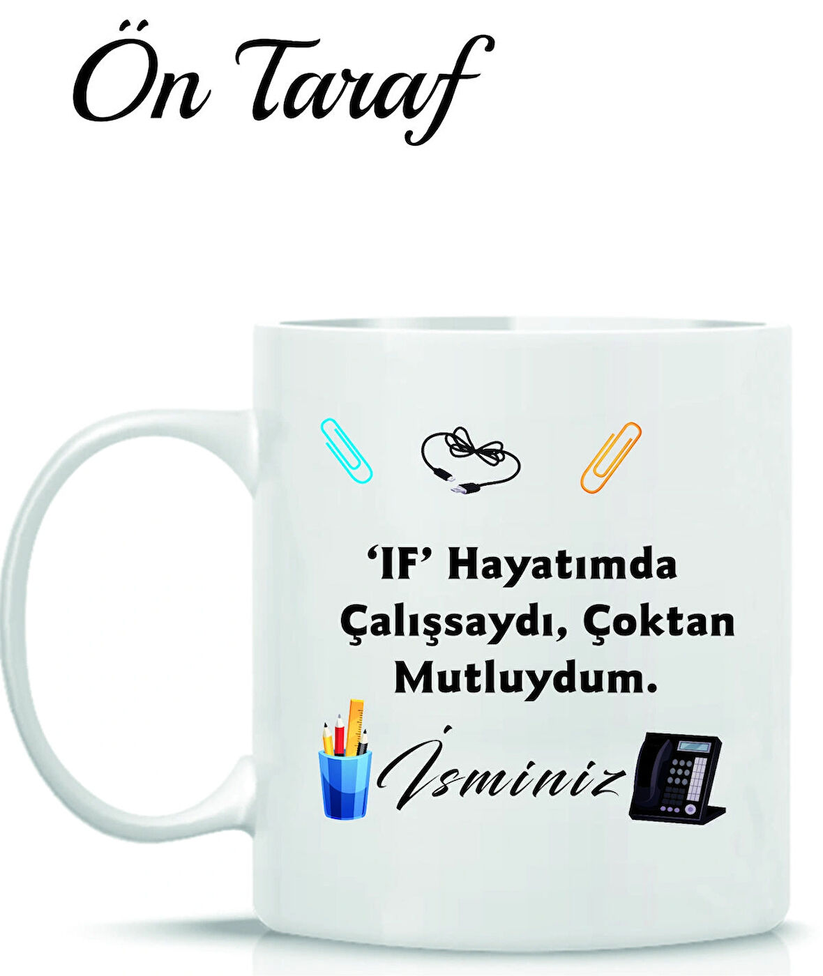 Kurumsal Çalışanlara Özel Mizahi Kupa Bardak