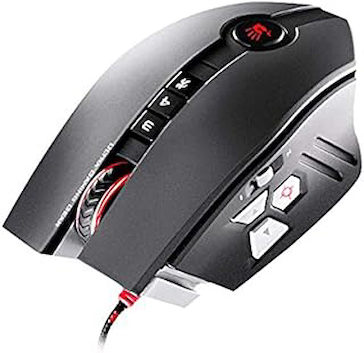 Bloody ZL5 Siyah 8200Dpi, Multi Core, Metal Ayak, Çözünürlük Ayarlı, Optik Gaming Mouse