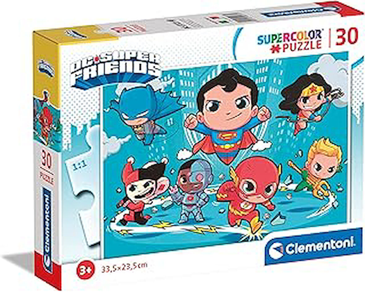 - 30 Parça Puzzle - Dc Comics Super Friends