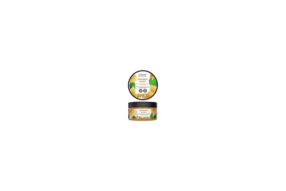 URBAN Care Turmeric Honey Cilt Tonu Eşitleyici Ve Aydınlatıcı Vücut Peelingi 200 ml- Vegan