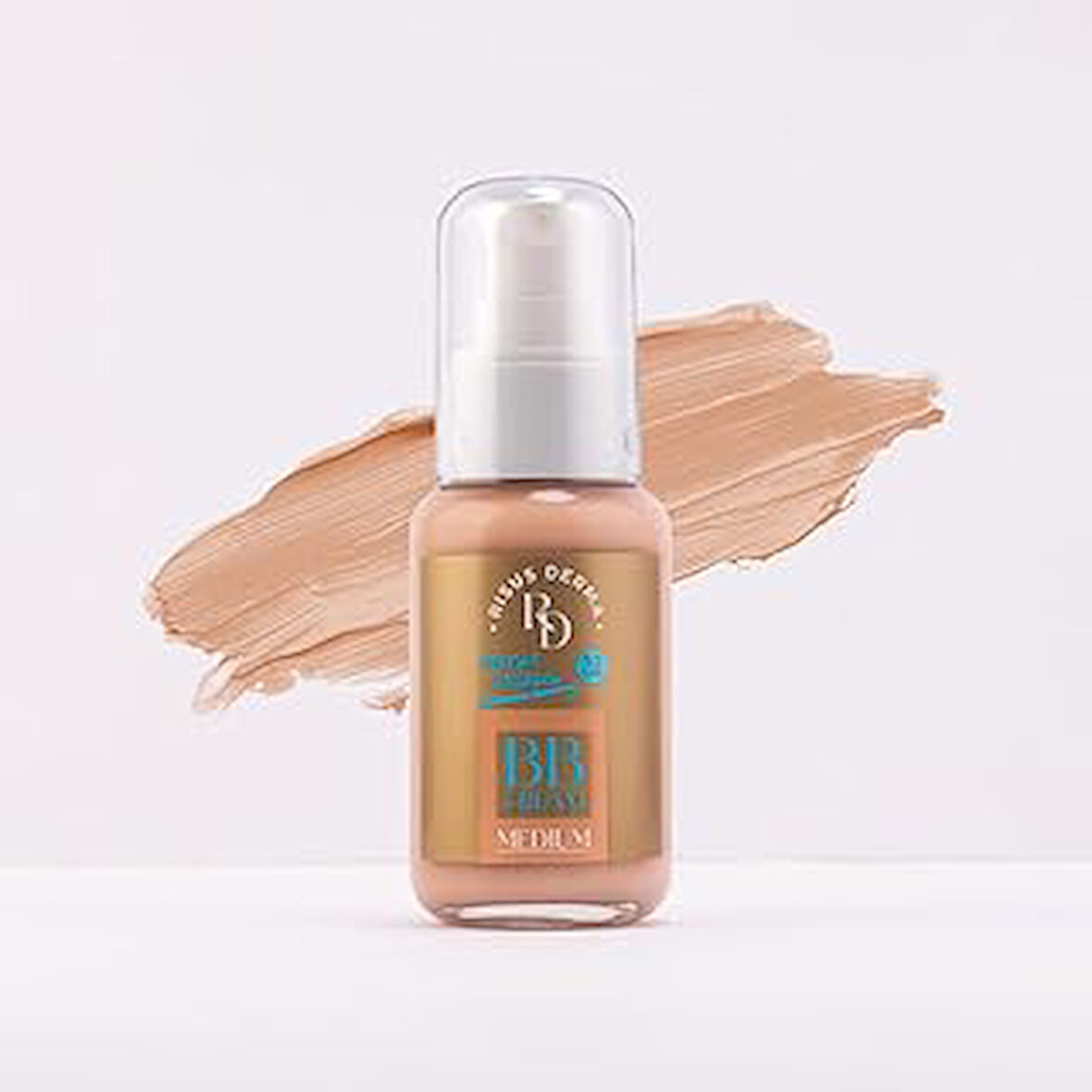 RD Risus Derma Marine Collagen BB Krem Medium,%100 saf Balık Kolajenli, Botox Etkili, 8 çeşit Hyaluronic Acid, İnce Kırışıklıkları Toparlar, Leke Oluşumunu Engeller, Cilt Tonunu Eşitler