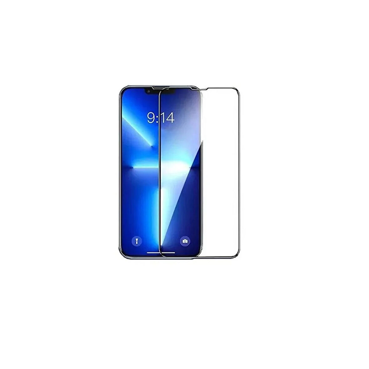 İphone 13 İle Uyumlu Kırılmaz Cam 9D Tam Kapatan Süper Glass