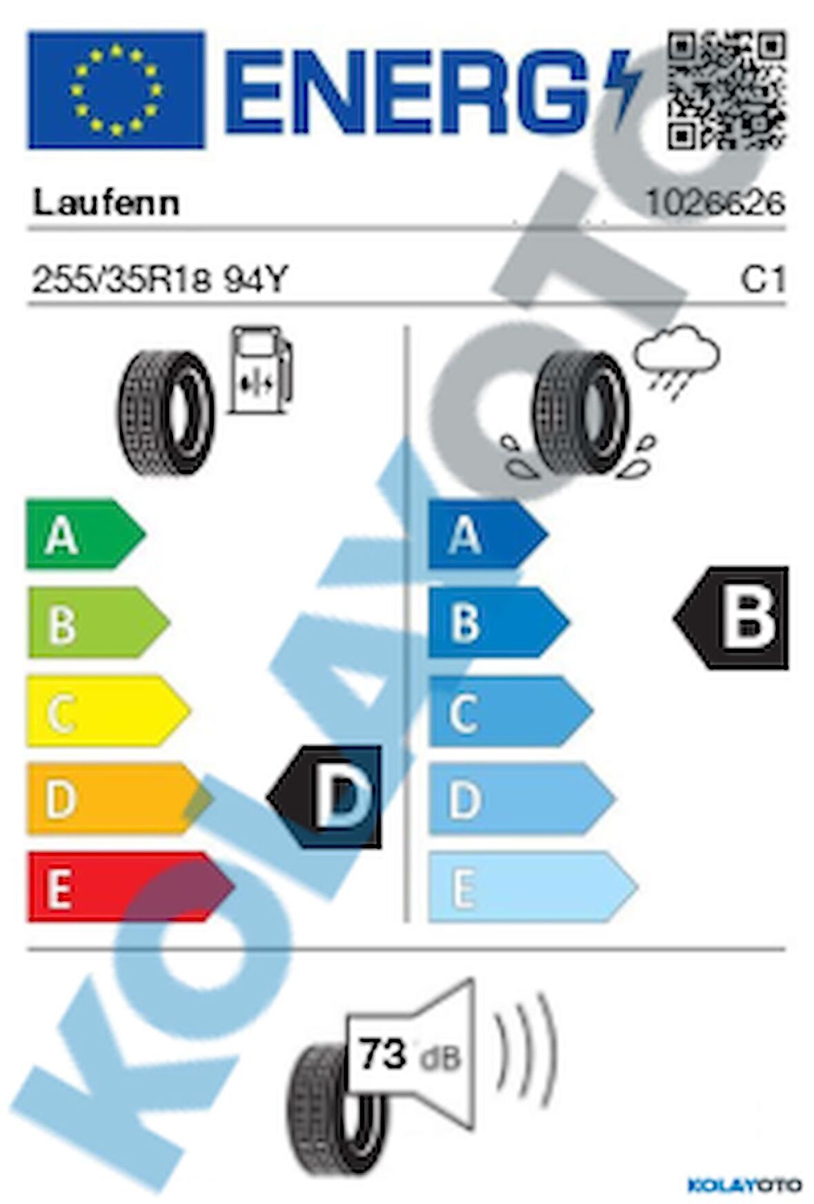 Laufenn S FIT EQ+ LK01 255/35R18 94Y XL