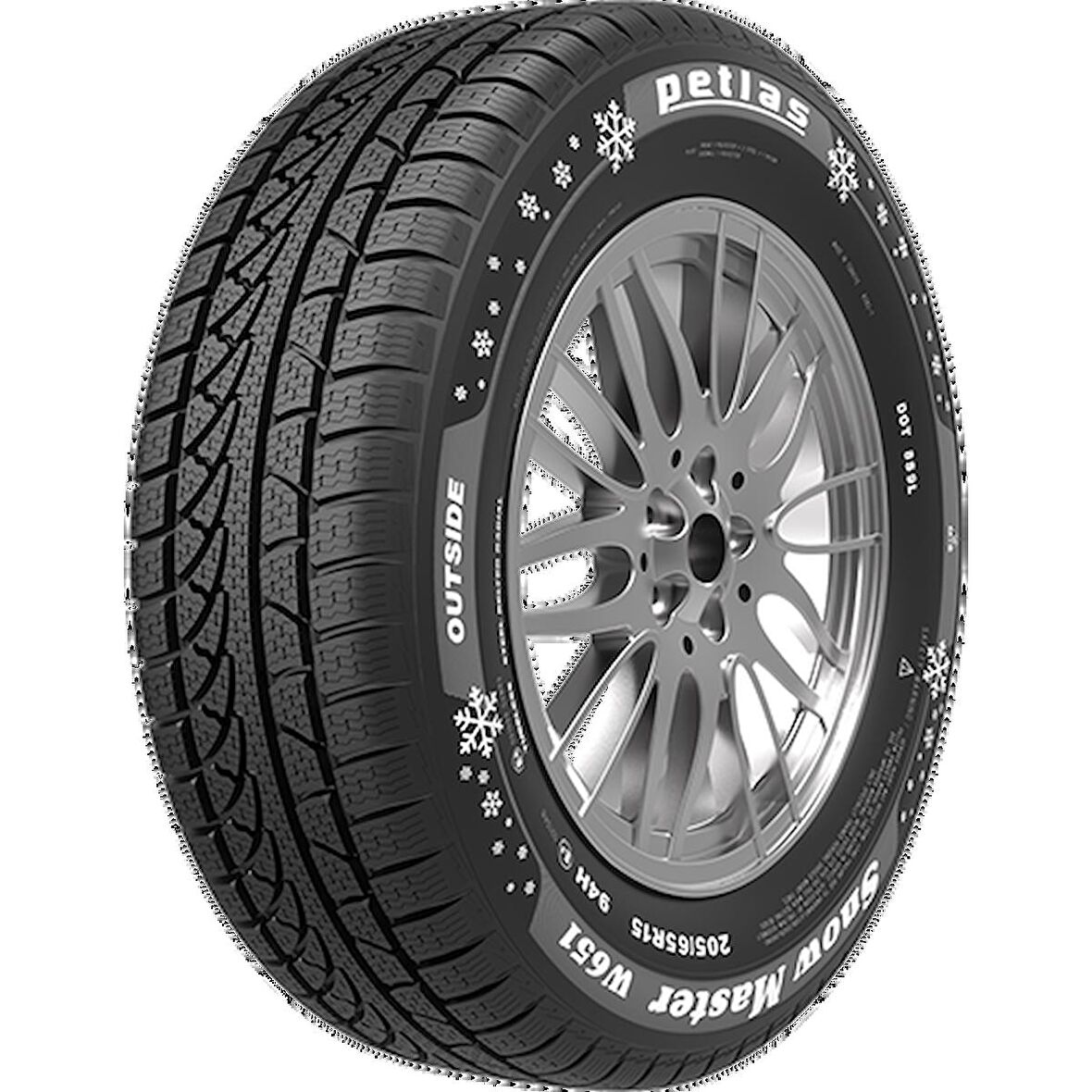 Petlas Snowmaster W651 195/55R15 85H M+S 3PMSF