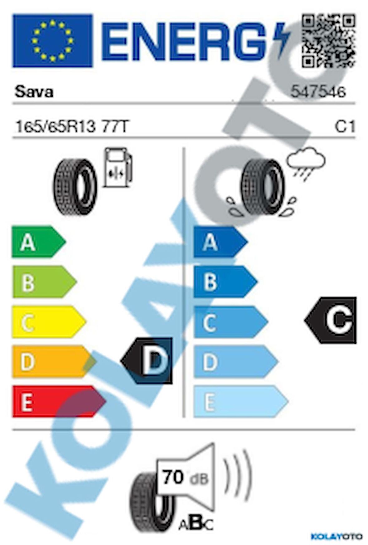 Sava Perfecta 165/65R13 77T