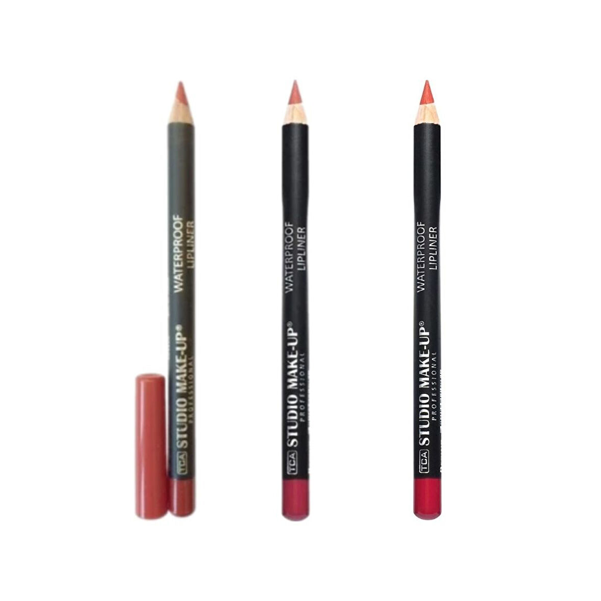 3'lü Waterproof Lipliner Dudak Kalemi