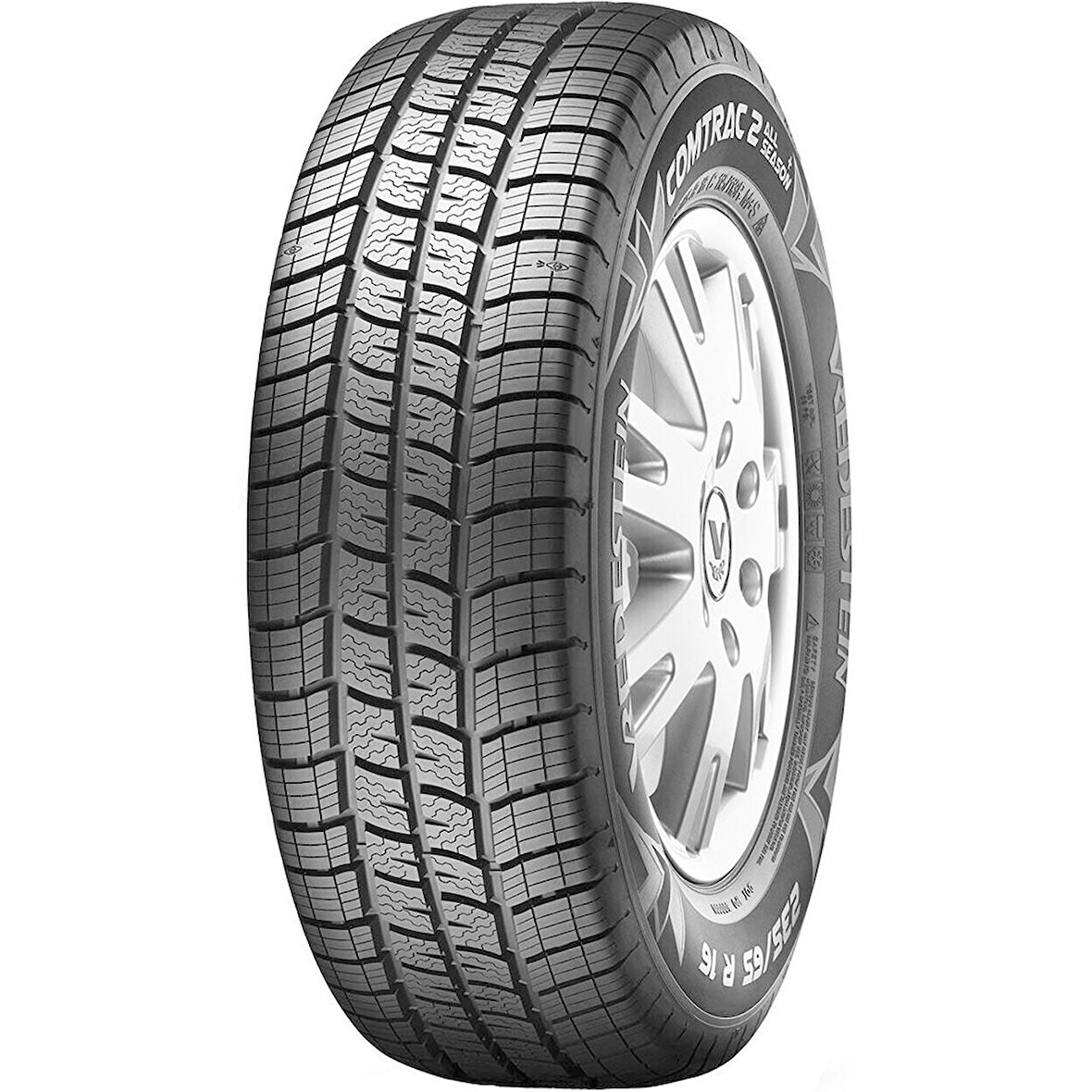 Vredestein 195/75R16C 107/105R Comtrac 2 All Season+ (4 Mevsim) (2024)