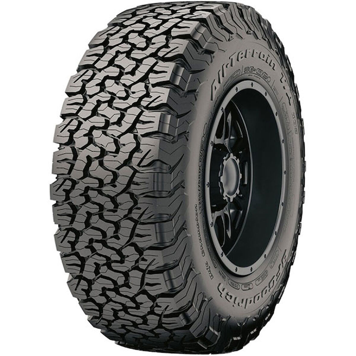 BF Goodrich 265/70R17 121/118S LT LRE RWL Beyaz Yazılı All Terrain T/A KO2 (4 Mevsim) (2025)