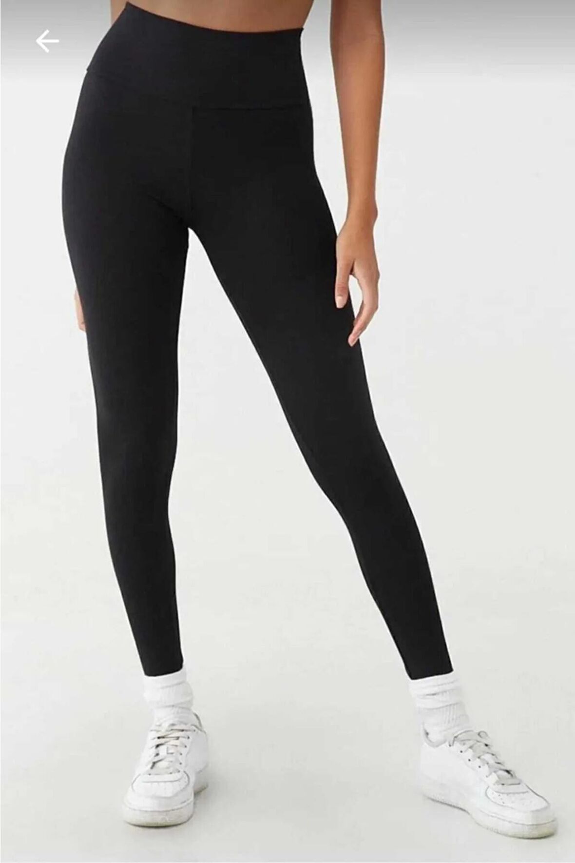 Kadın Siyah Yüksek Bel Toparlayıcı Tayt