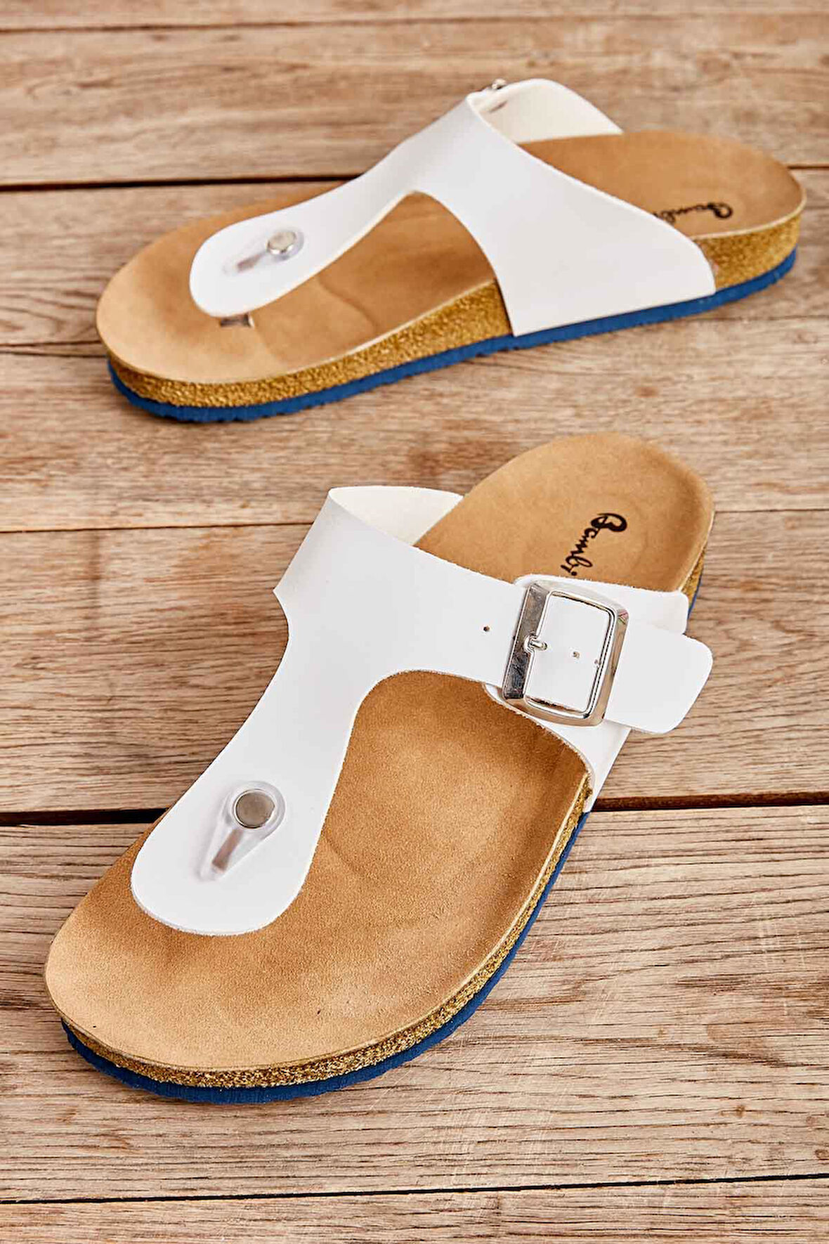 Beyaz  Erkek Terlik L1581000109